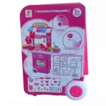 Set De cocina Maleta de Juguete Para Niñas con Acessorios