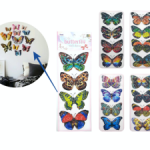 STICKER MARIPOSA PQ X4 (PQTX12)