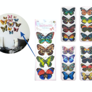 STICKER MARIPOSA PQ X4 (PQTX12)