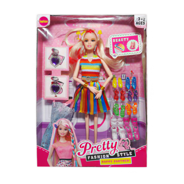 BARBIE CON ACCESORIOS EN CAJA AL POR MAYOR