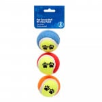 PELOTAS DE TENIS PARA MASCOTAS x 3 unidades