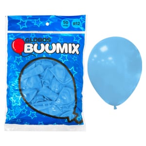 BOMBA LISA AZUL CLARA R12X50