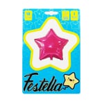 GLOBO ESTRELLA FUCSIA CARTON 18"