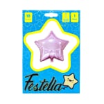 GLOBO ESTRELLA ROSADO CARTON 18"