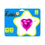 KIT GLOBO CORAZONES X12 FUCSIA¨: