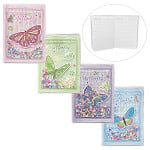 AGENDA MARIPOSA CON LENTEJUELAS