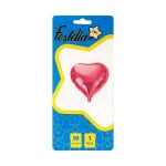 GLOBO CORAZON FUCSIA 10" CARTON