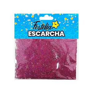 ESCARCHA PARA GLOBO PELOS FUCSIA (PQTX12)