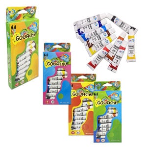 SET DE TUBITOS DE PINTURAS 9ML X10 (DISX12)