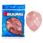 GLOBO DE LATEX SATINADO PALO ROSA R12X50