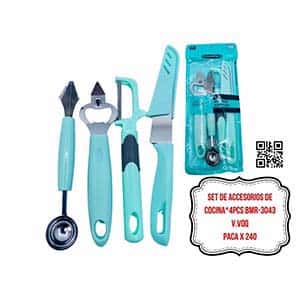 SET DE ACCESORIOS DE COCINA*4PCS BMR-3043