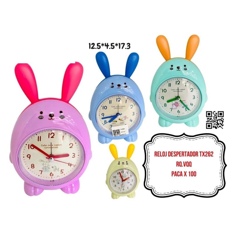 RELOJ DESPERTADOR TX262