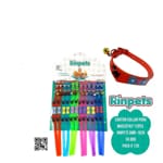 CARTON COLLAR PARA MASCOTAS*12PCS RINPETS BMR-1929