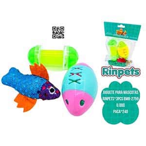 JUGUETE PARA MASCOTAS RINPETS*3PCS BMR-2759