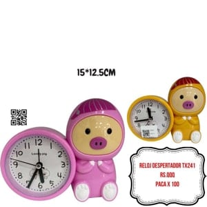 RELOJ DESPERTADOR TX241