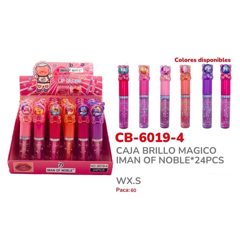 CAJA BRILLO MAGICO IMAN OF NOBLE*24PCS 6019-4