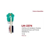 CEPILLO DOBLE PARA MASCOTAS 23*7CM RINPETS BMR-2374