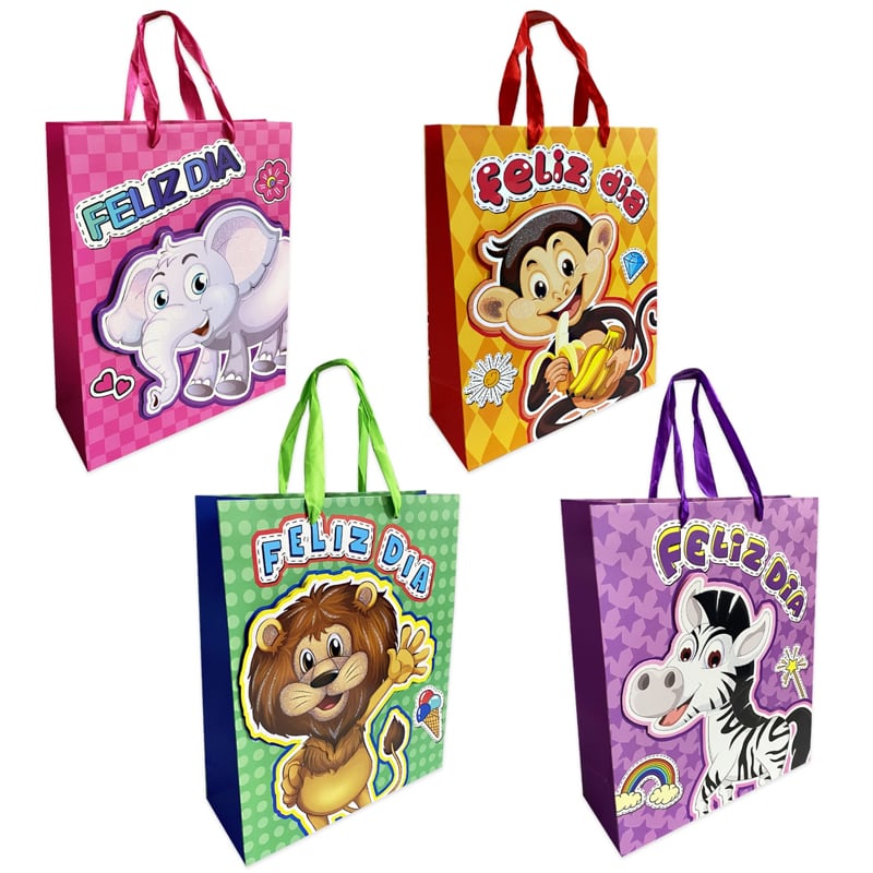 BOLSA REGALO ANIMALES  (PQX12)