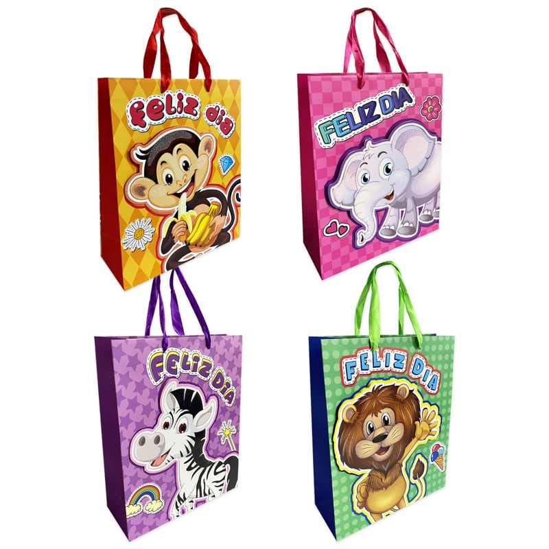 BOLSA REGALO ANIMALES  (PQX12)