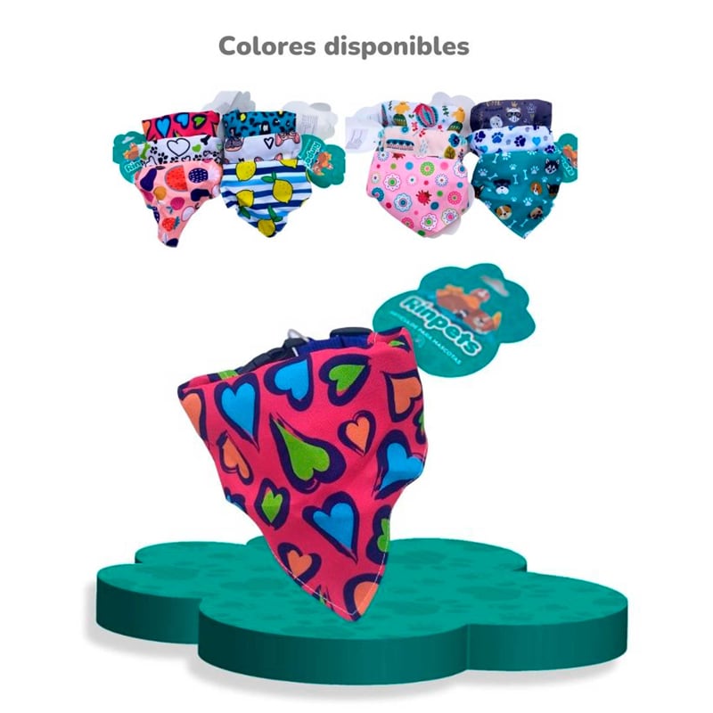 PAÑOLETA PARA MASCOTAS 1.0CM RINPETS BMR-2789