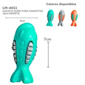 JUGUETE DURO PARA MASCOTAS 16CM RINPETS BMR-4411