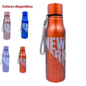 TERMO METALICO COLORES 750ML BMR-3569