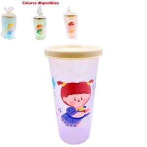 VASO ESTAMPADO CON TAPA 450ml 19009133