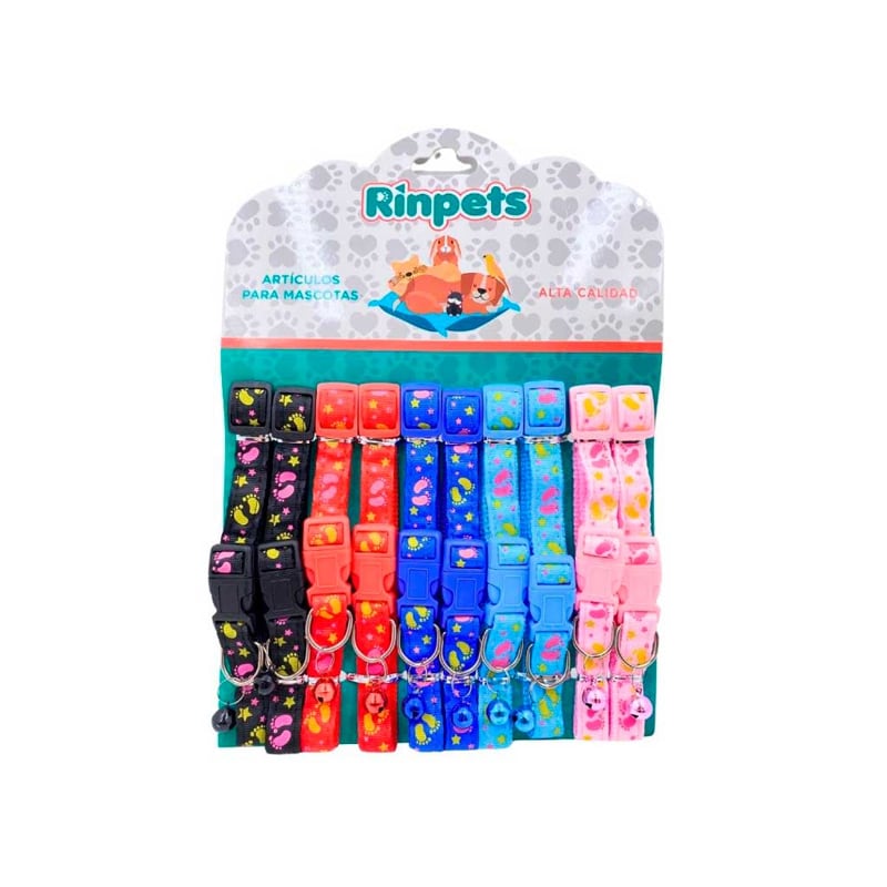 CARTON COLLAR PARA MASCOTAS*10 RINPETS 1.5CM BMR-3333