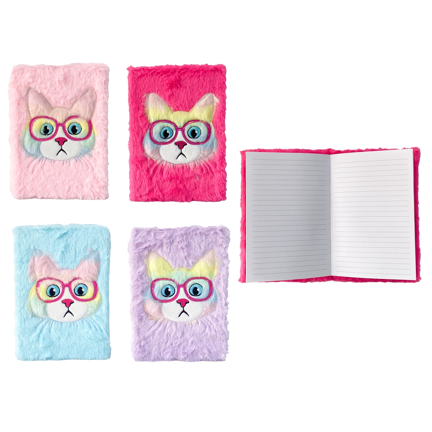 AGENDA PELUCHE GATO LINEAS