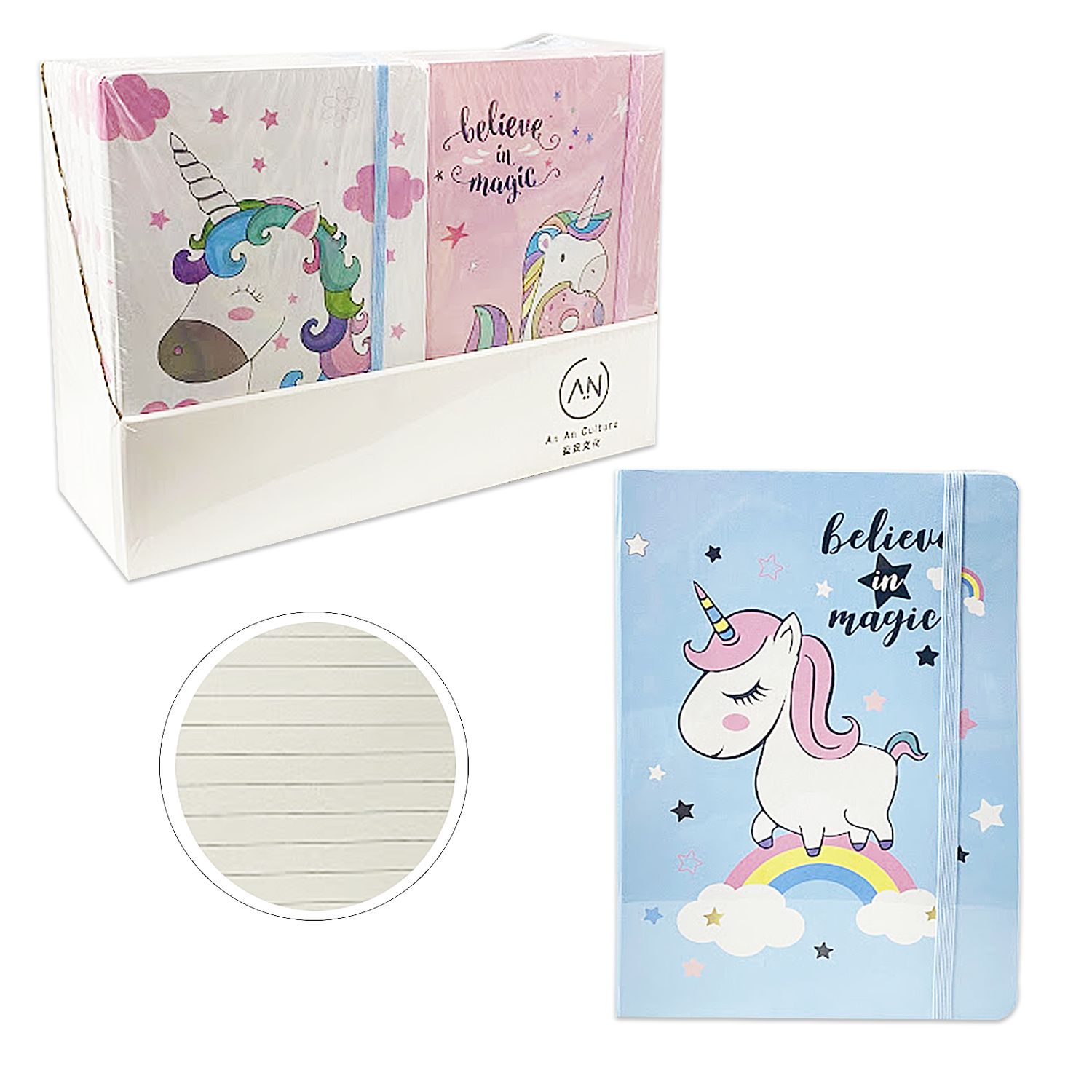 AGENDA UNICORNIO LINEAS (CJX12)