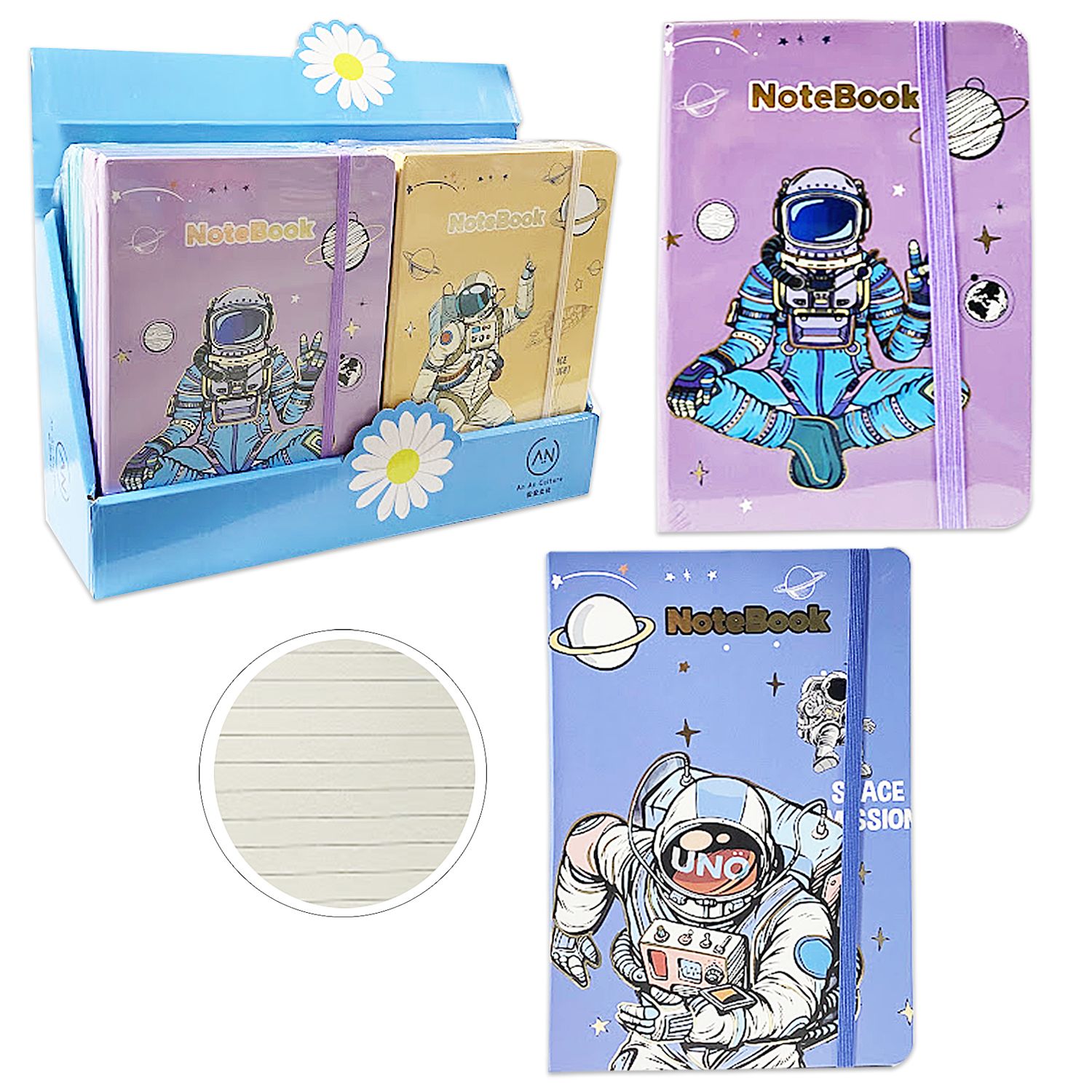 AGENDA ASTRONAUTA LINEAS (CJX12)