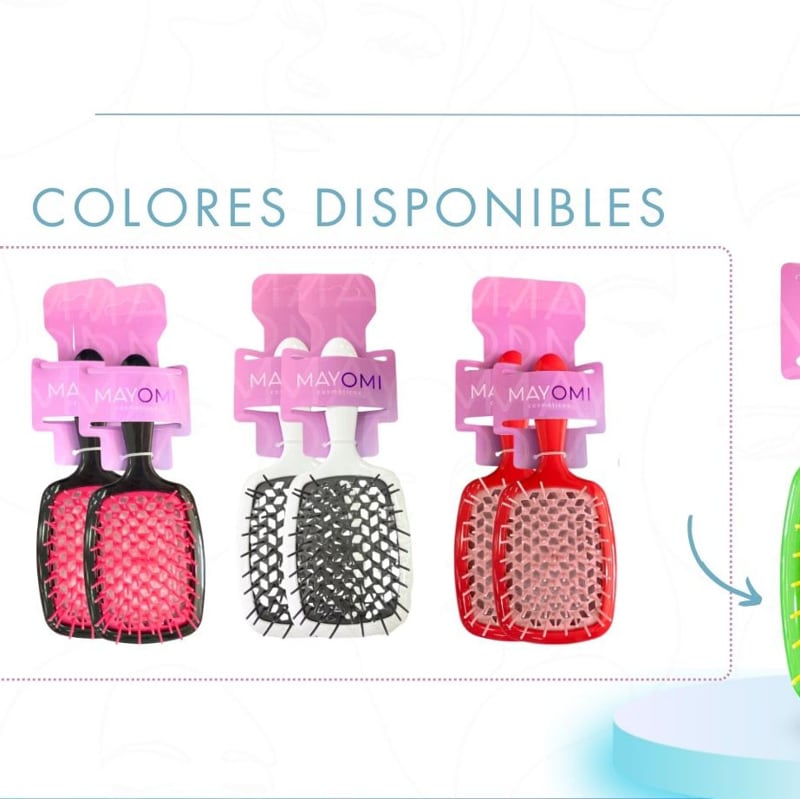 CEPILLO COLORES MAYOMI 521