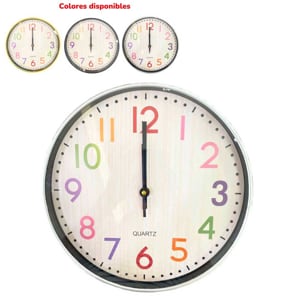 RELOJ DE PARED 31cm BMR-4105