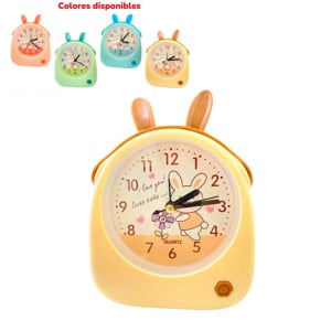 RELOJ DESPERTADOR OREJAS BMR-4117