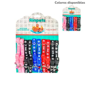 CARTON COLLAR PARA MASCOTAS*10 RINPETS 1.5CM BMR-3336