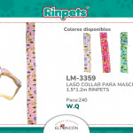 LASO COLLAR PARA MASCOTAS 1.5*1.2m RINPETS BMR-3359