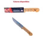 DZ. CUCHILLO CABO DE MADERA 6" FS-6