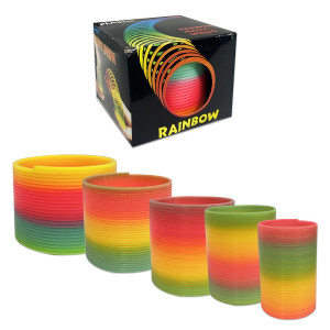 RESORTE SLINKY MULTICOLOR X5