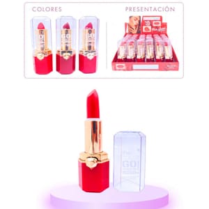 CAJA LABIAL MATTE IMAN OF NOBLE*24PCS 5081B