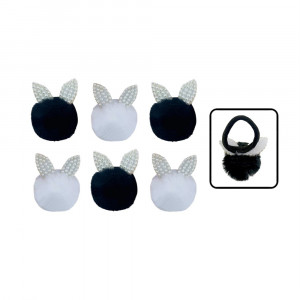 MOÑO POMPOM BYN OREJAS PERLA L1750-1 (PQTX12)
