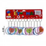 LLAVERO ESPEJO ARBOL ENCARTONADO DK-1327 (PQT X12)