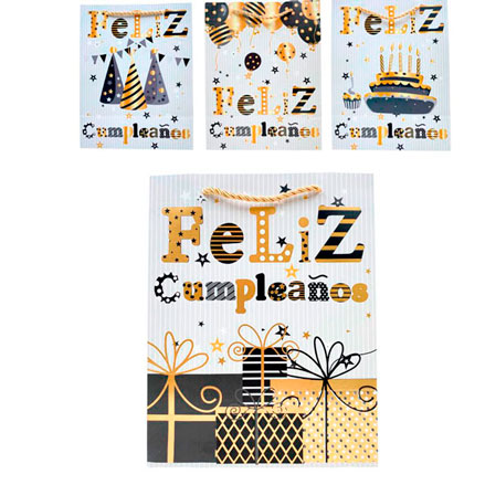 DZ. CAJA DE REGALO ESTAMPADA 32*26*10cm BMR-3448