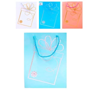 DZ. CAJA DE REGALO ESTAMPADA 23*18*10cm FD2092S