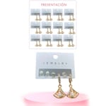 DZ. TOPO Y ARETE LUJO*3PCS BMR-4021-3