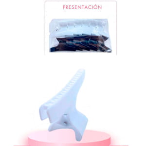 DOC. CAIMAN PELUQUERO BLANCO Y NEGRO BMR-2058-6