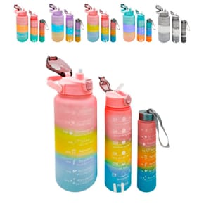 TERMO MOTIVACIONAL*3PCS 2000ML-900ML-300ML BMR-3573