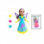 MUÑECA HADA CON RUEDAS COLORES 696-8