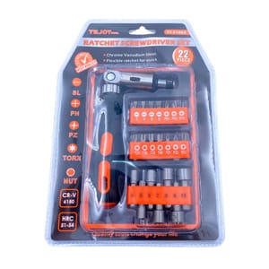 SET DESTORNILLADOR Y COPAS*22pcs YS-21001