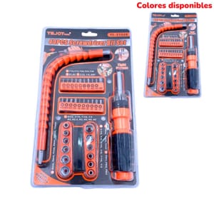 SET DESTORNILLADOR Y COPAS*22pcs YS-21028