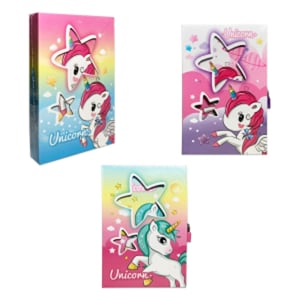 AGENDA UNICORNIO CON CANDADO